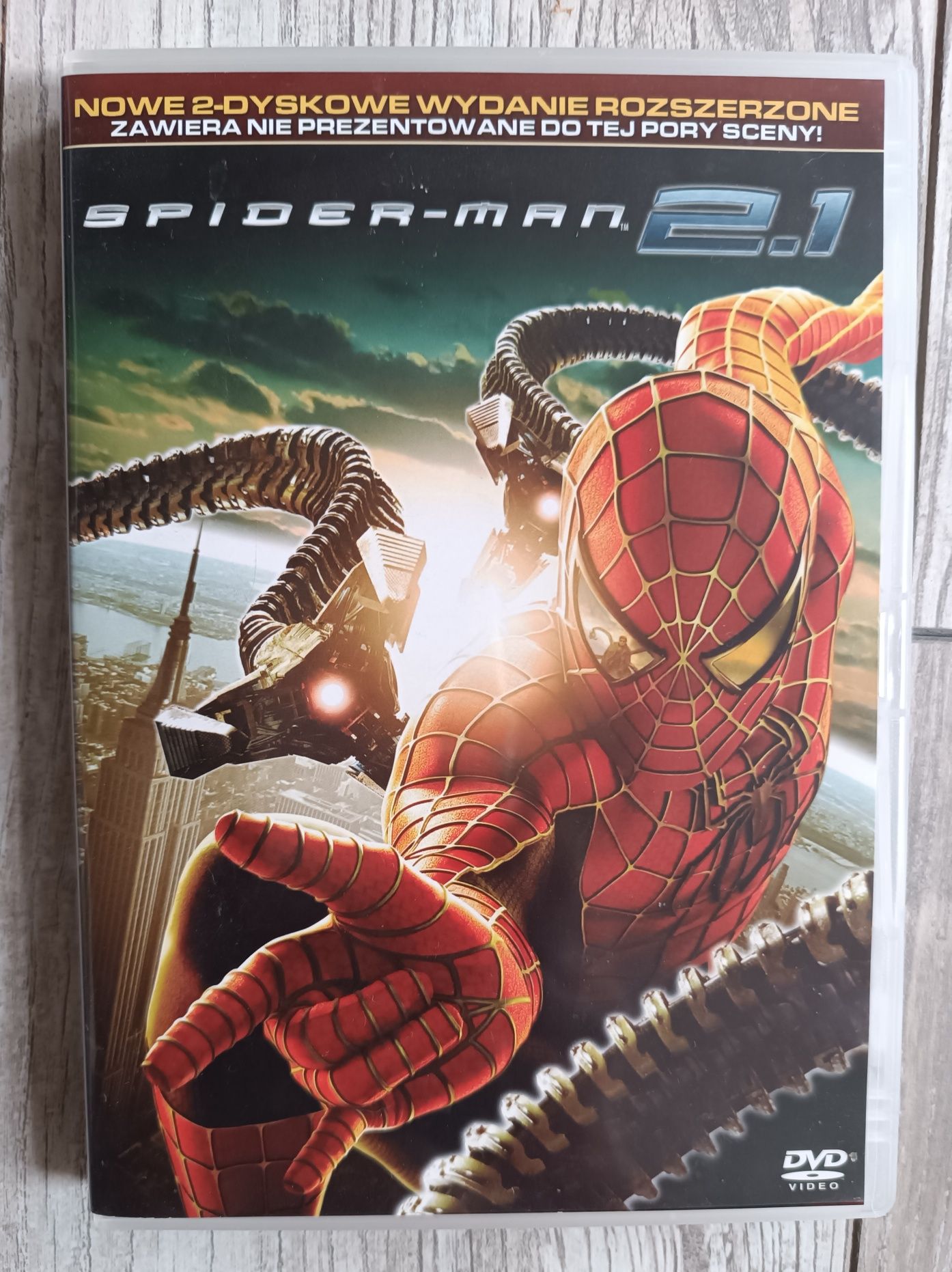 Spiderman 2 na DVD