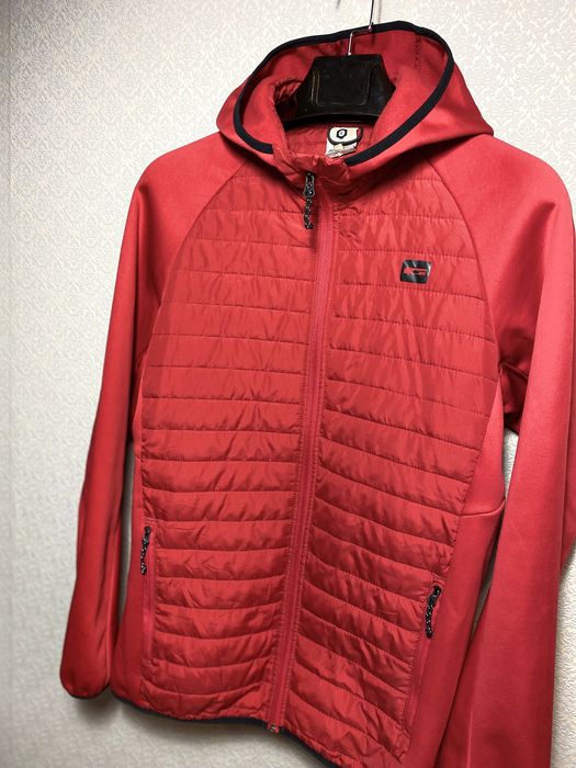 Куртка микропуховик Jack Jones red L размер