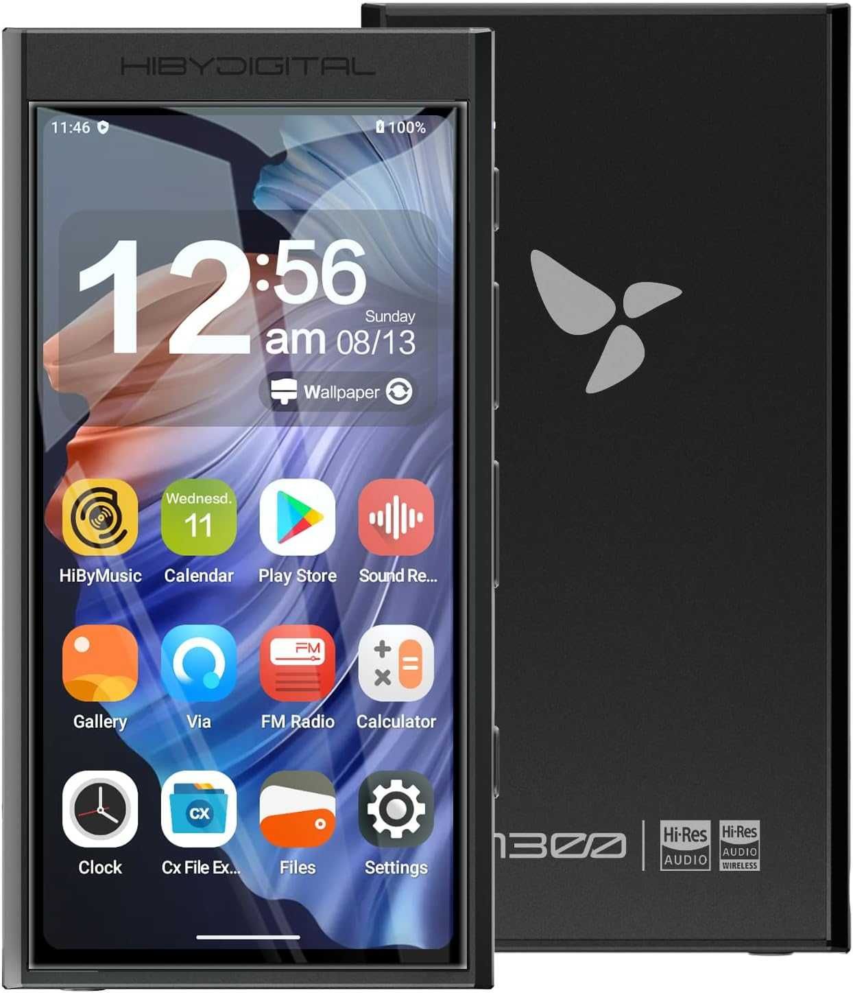 HiBy Digital M300 - портативный Hi-Res плеер, Android 13, 768kHz/32bit
