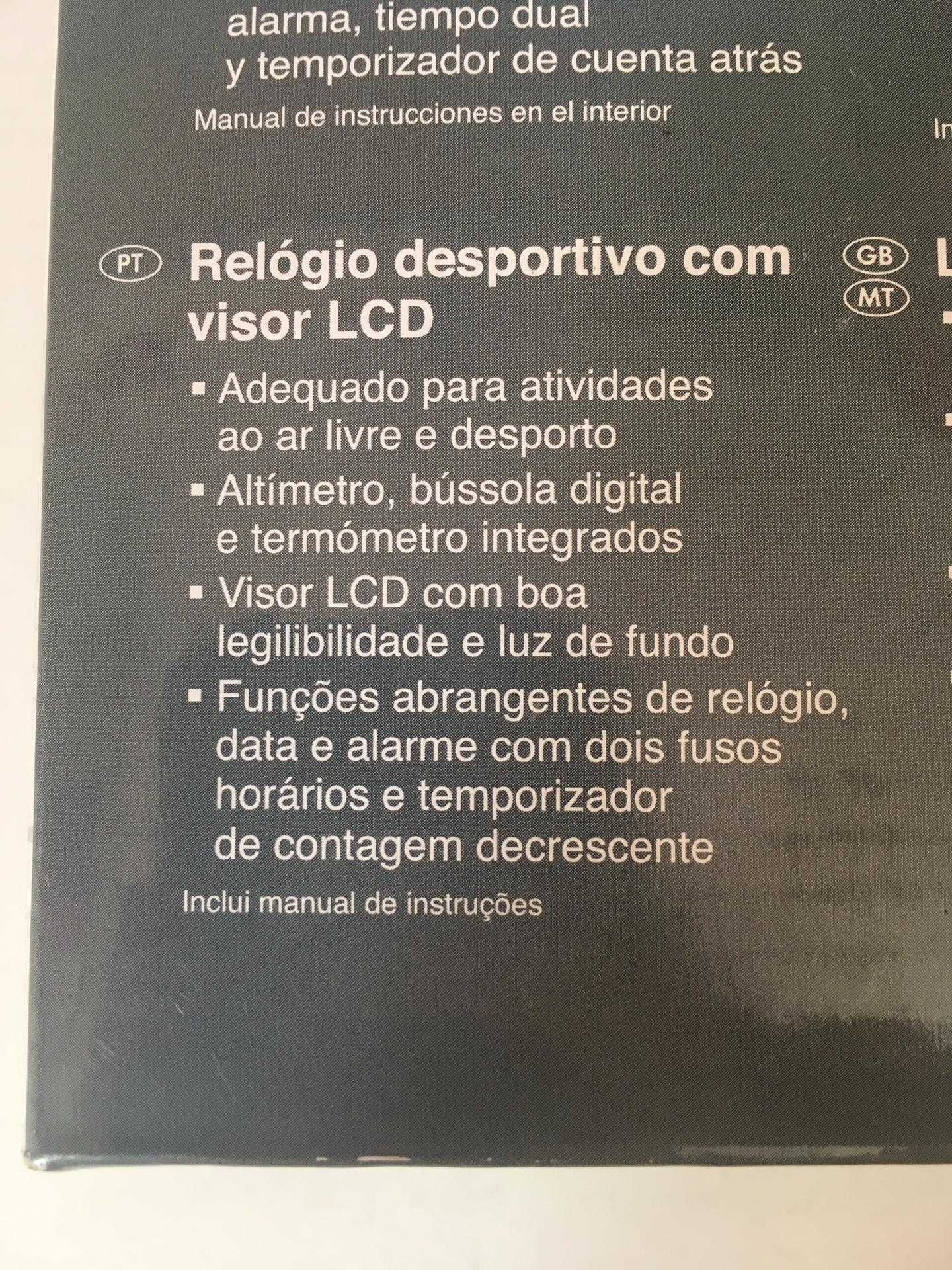 Relógio Desportivo com Visor LCD