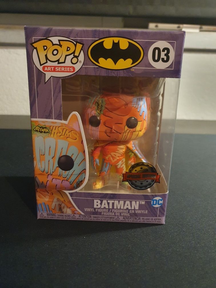 Funko pop batman (orange/yellow art)