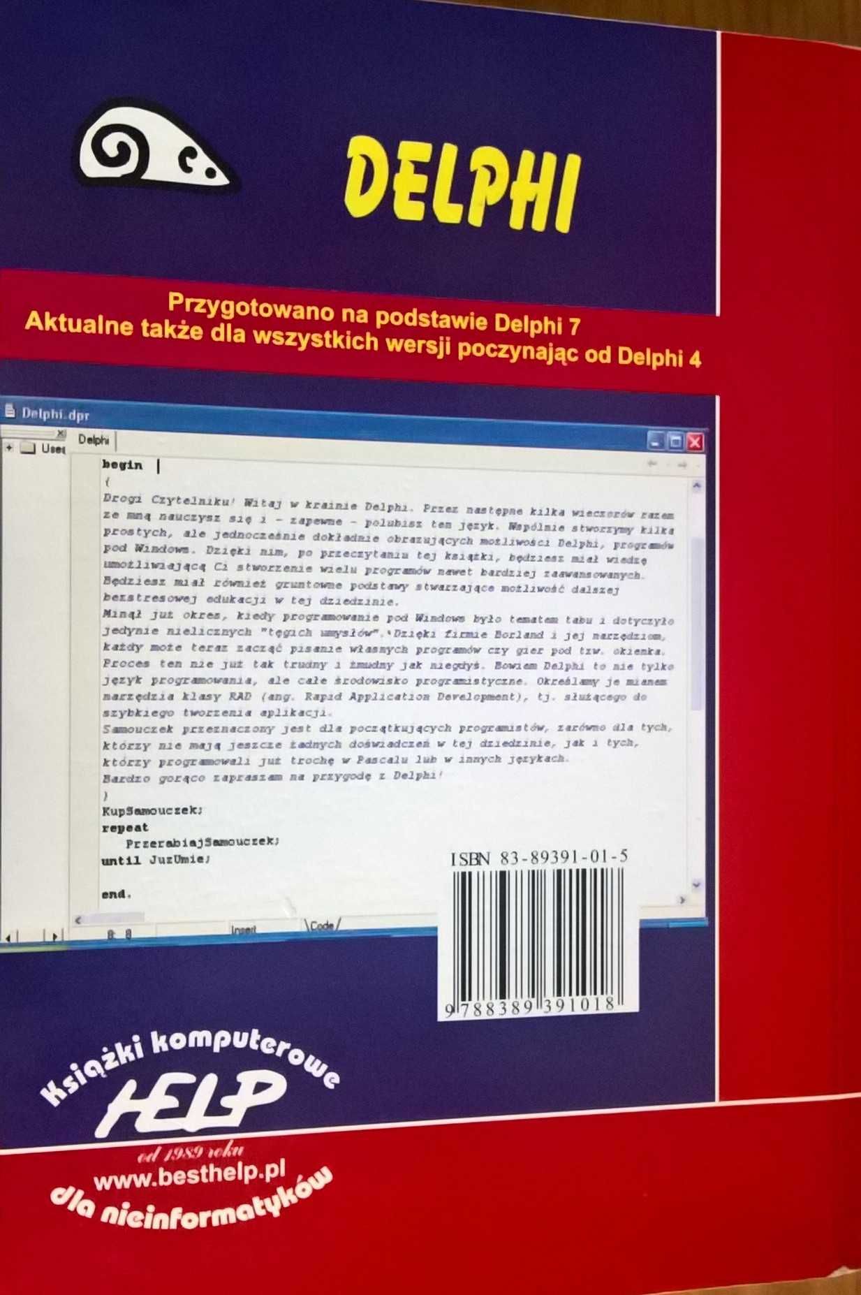 Delphi. Samouczk dla informatyków