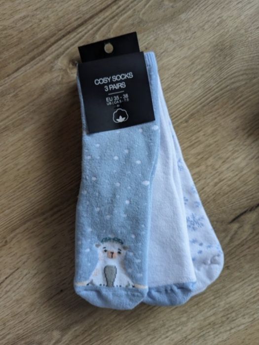 ШКАРПЕТКИ дитячі, Набір з 3-х пар, теплі, махрові