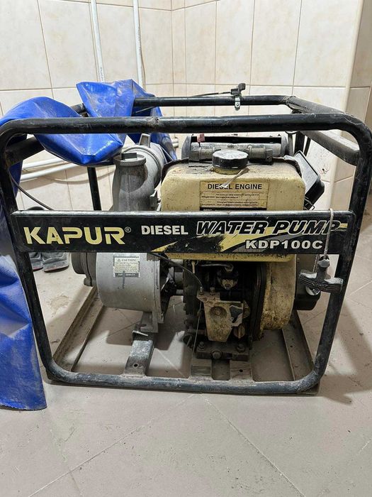 Мотопомпа cамовсмоктуючий відцентровий насос kapur water pump