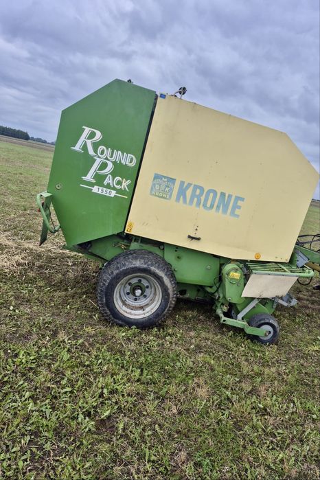 Prasa belująca Krone Round Pack 1550 (nie claas, mchale, Lely)