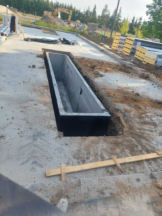 Kanał Samochodowy Betonowy 4m oraz 6m Kanały Samochodowe Ścianki 12cm