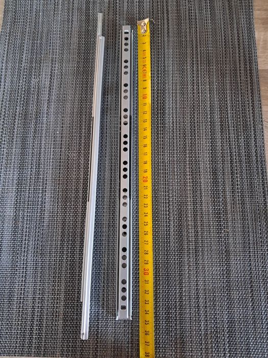 Par de corrediças - 34 cm