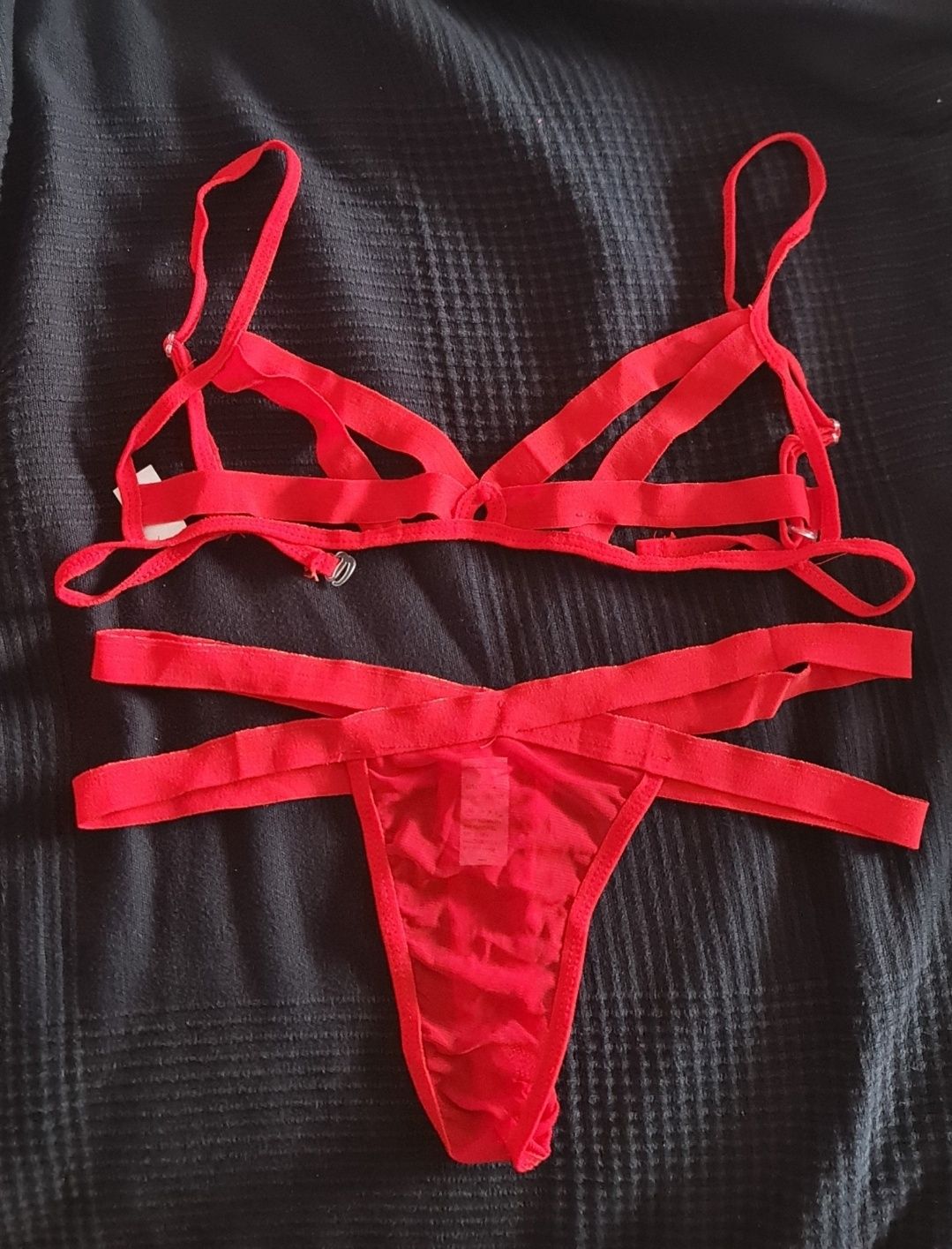 Lingerie sexy vermelha