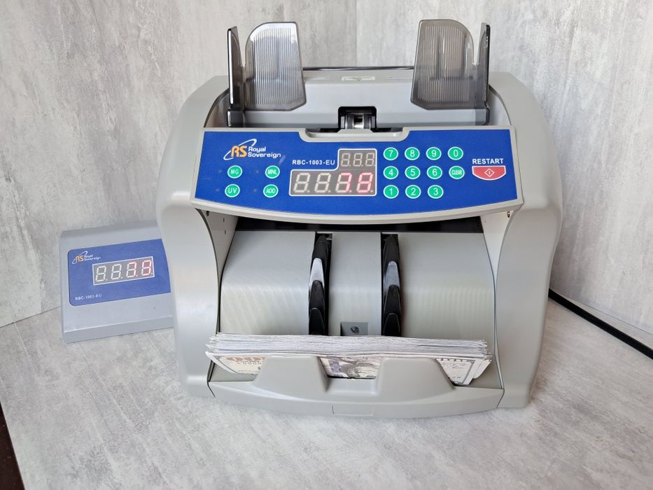 Лічильник банкнот RBC-1003. Счётчик купюр з УФ. Купюросчетная машинка