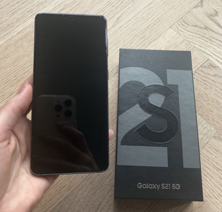 Samsung Galaxy 128GB S21 5G szary