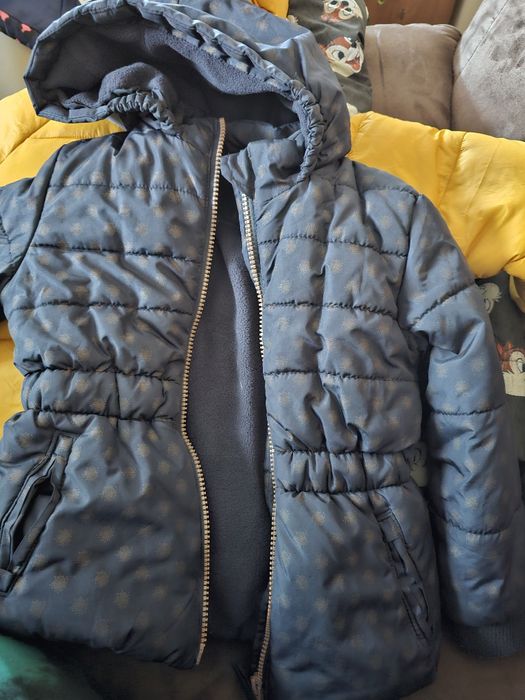 Kurtka ocieplana dziewczęca 98