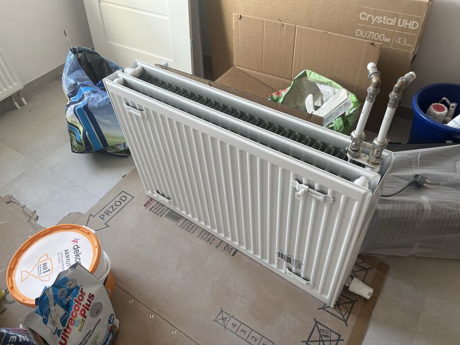 Grzejnik 3 plytowy bialy