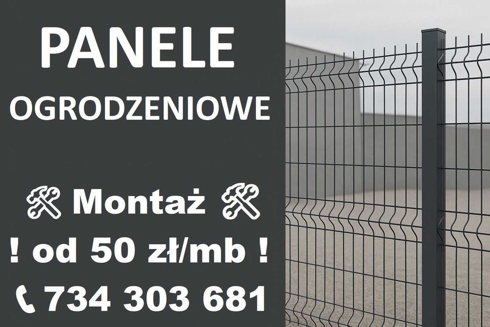 Montaż - Ogrodzenia Panelowe – Konkurencyjne Ceny już od 50zł/mb!