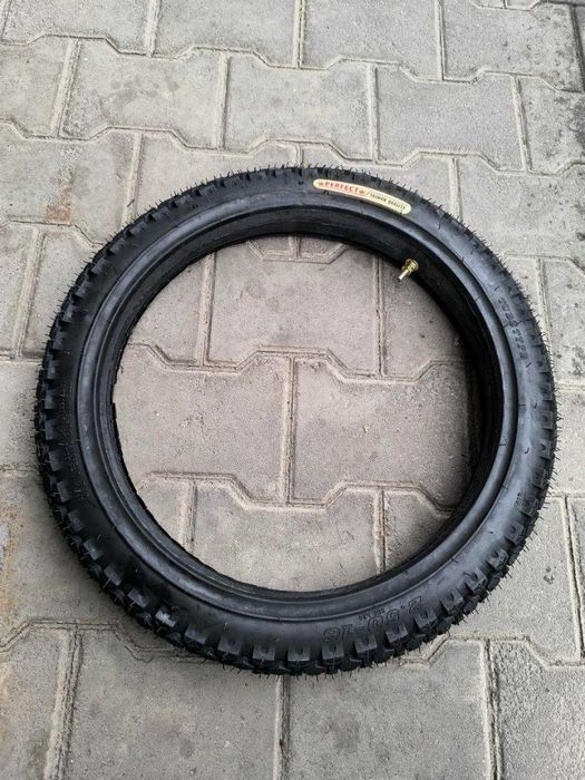 Шина з камерою 2.50-16 Taiwan PF-235 6 PR до мопеда Карпати Верховина