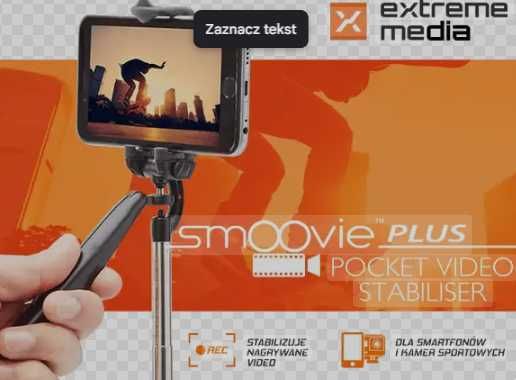 Smoovie Plus kieszonkowy stabilizator wideo Najtaniej