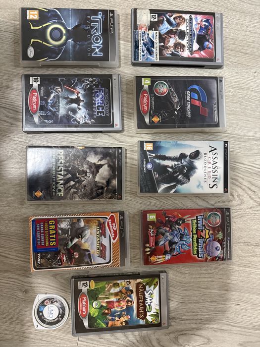 Jogos psp a funcionar a 100%