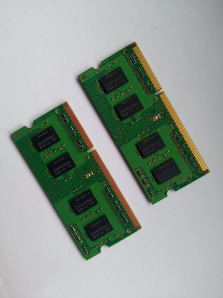 Pamięć RAM DDR3 Samsung M471B5773DH0-CH9 2x2 GB oraz 2x 512 MB