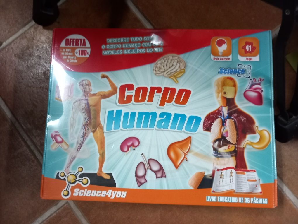 Jogo Corpo Humano science4you