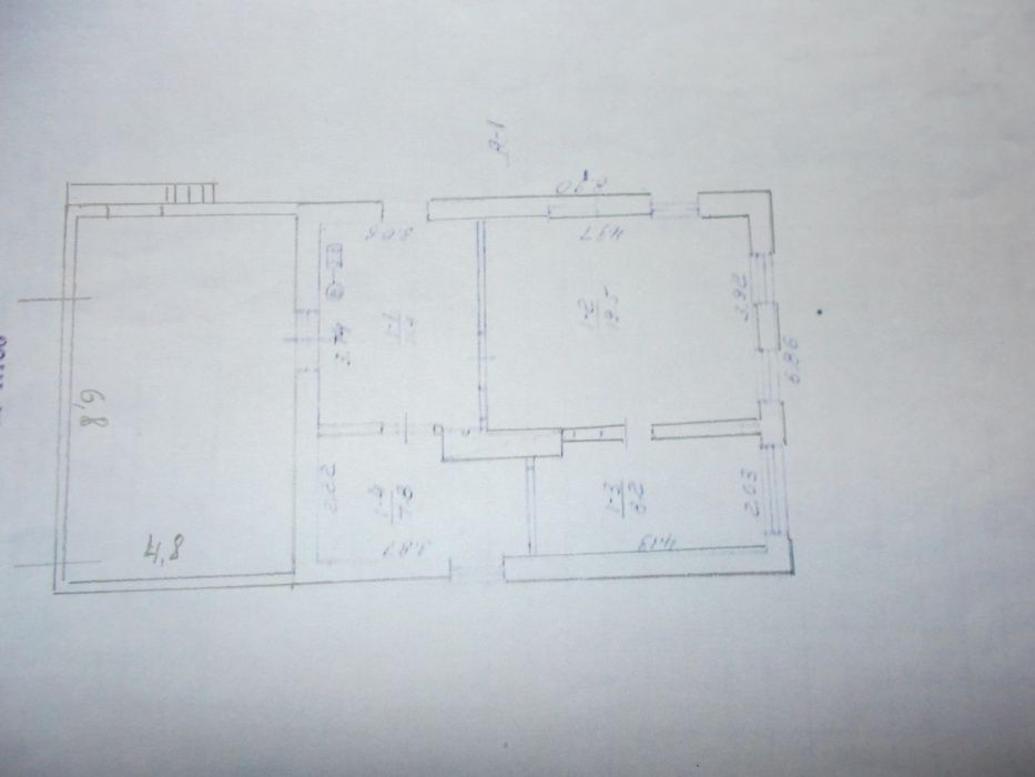 Продам будинок 80 м2 та зем.діл 25 соток в с. Киїнка, Черніг-го р-ну.