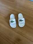 Chinelos lacoste brancos