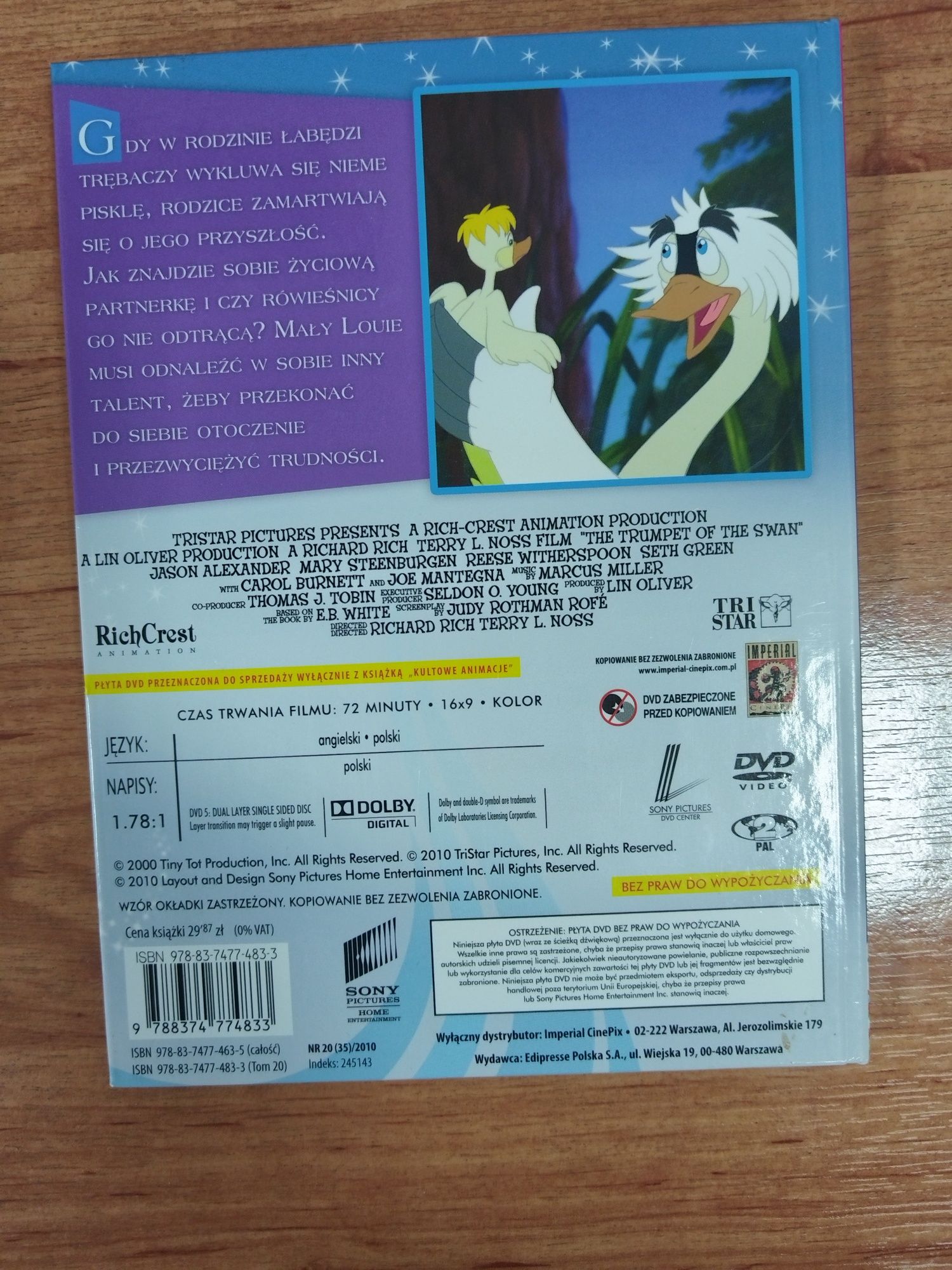 Film na DVD Łabędzie nutki