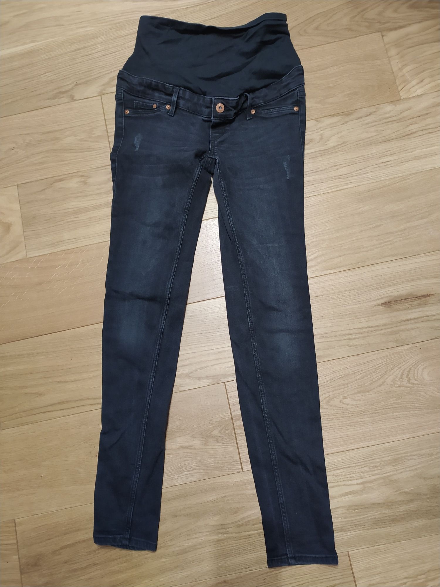 Spodnie jeans dżinsy ciążowe Mama h&m r.34