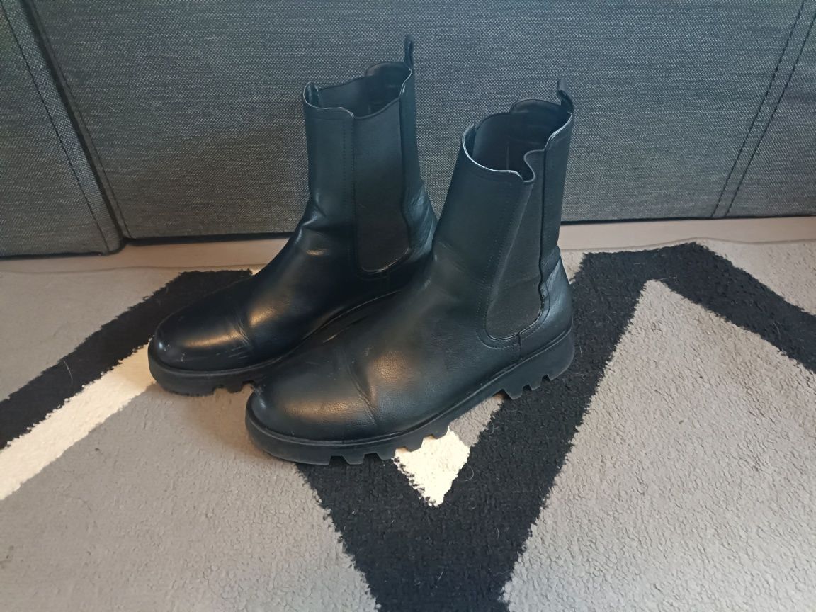 Buty damskie czarne 41