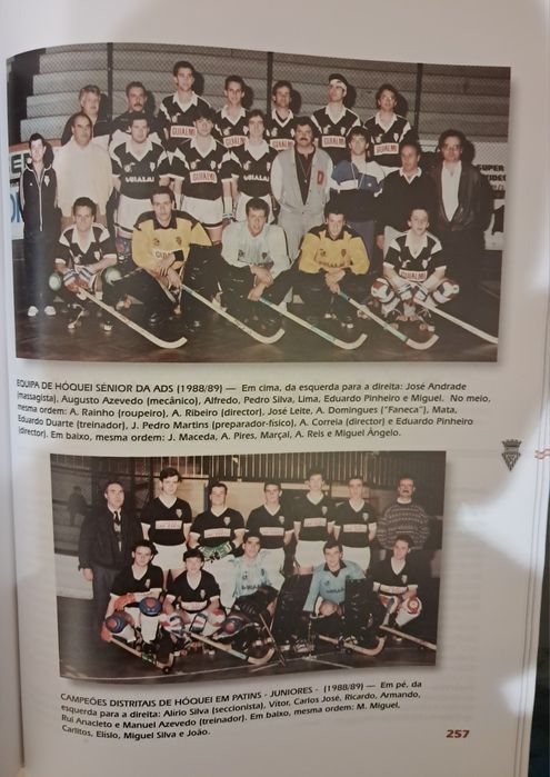 Livro da Associação Desportiva Sanjoanense.  PORTES GRÁTIS.