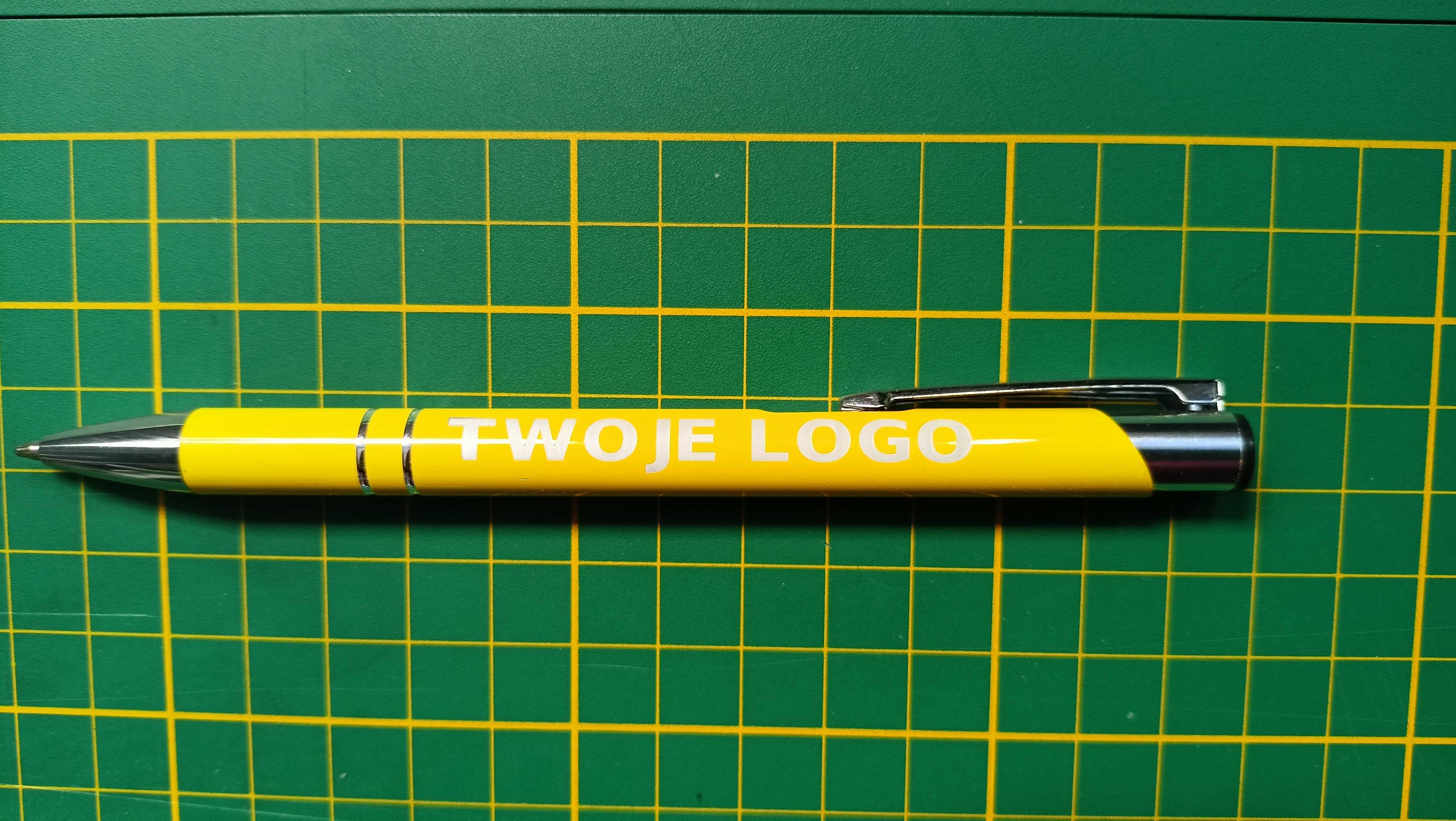 Długopisy grawer typu Cosmo metalowe, personalizowane 5 szt.