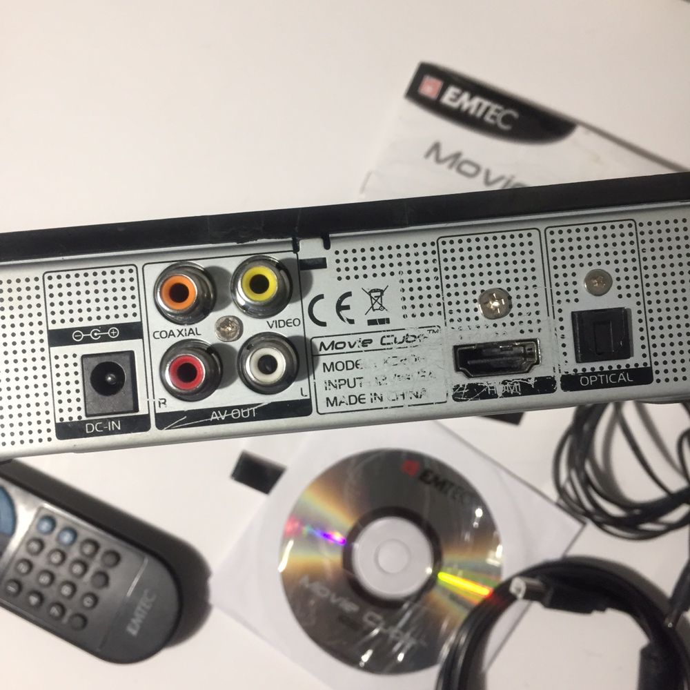 Стационарный медиаплеер emtec movie cube k220h, 500 Gb жесткий диск