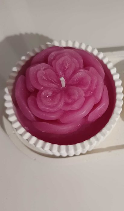 Decoração gesso e velas