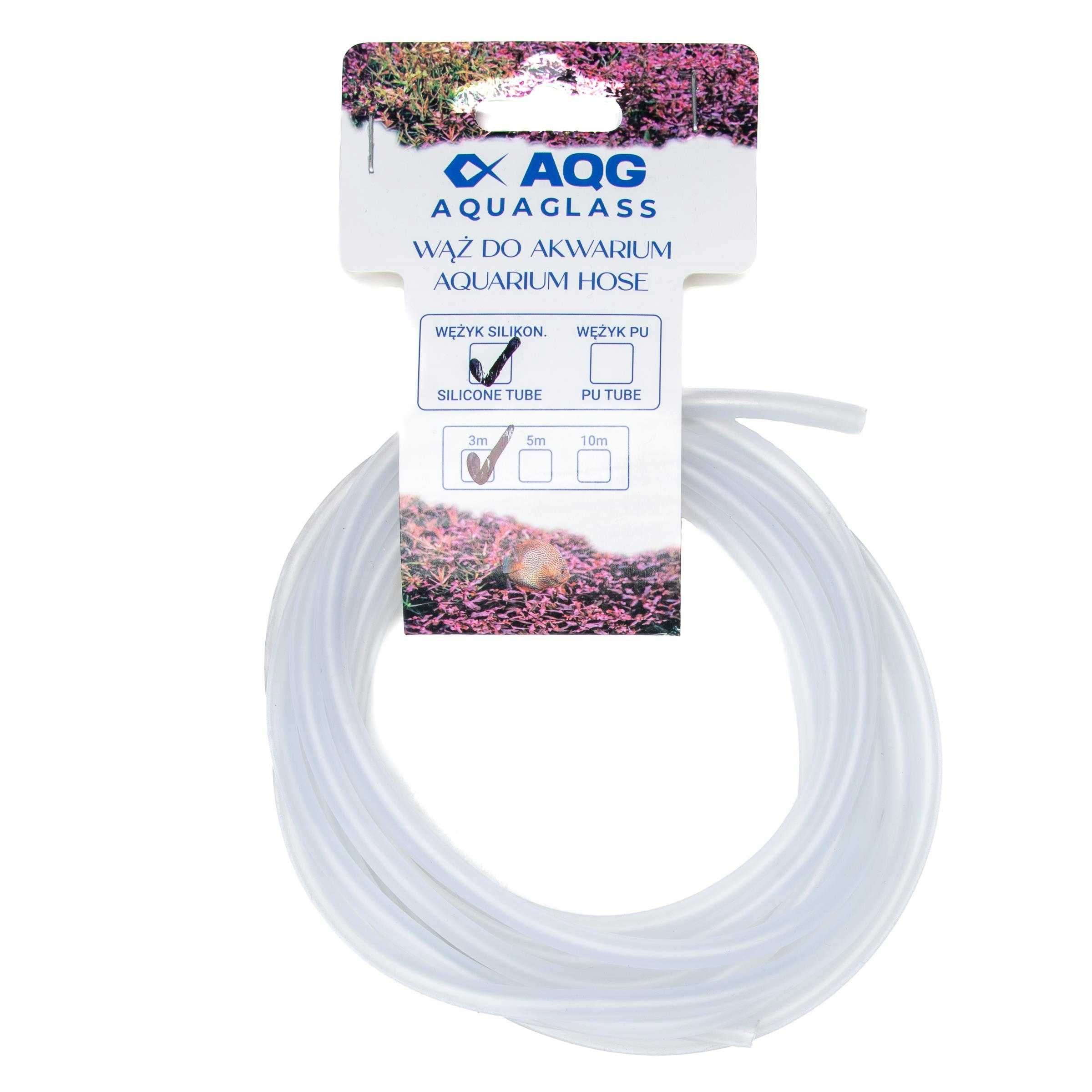 AquaGlass Air Tube Wężyk do akwarium 4/6mm - Długość 3m