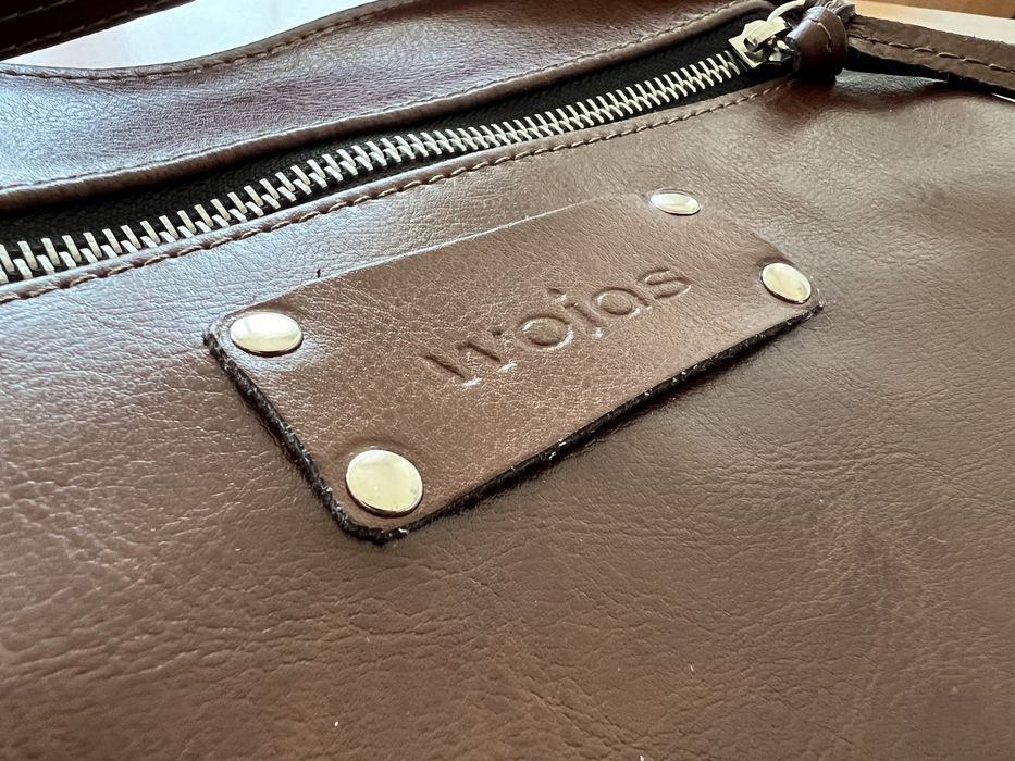 Skórzana torebka damska Wojas