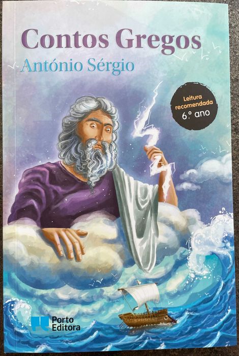 Contos Gregos de António Sérgio - Livro - 6º ano