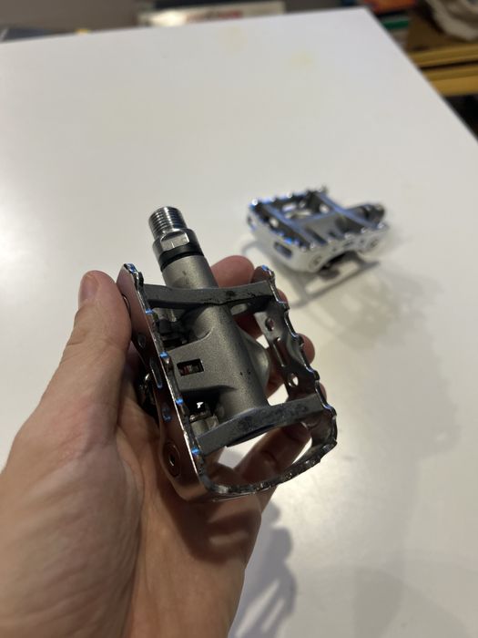 Pedaly rowerowe SPD dwustronne