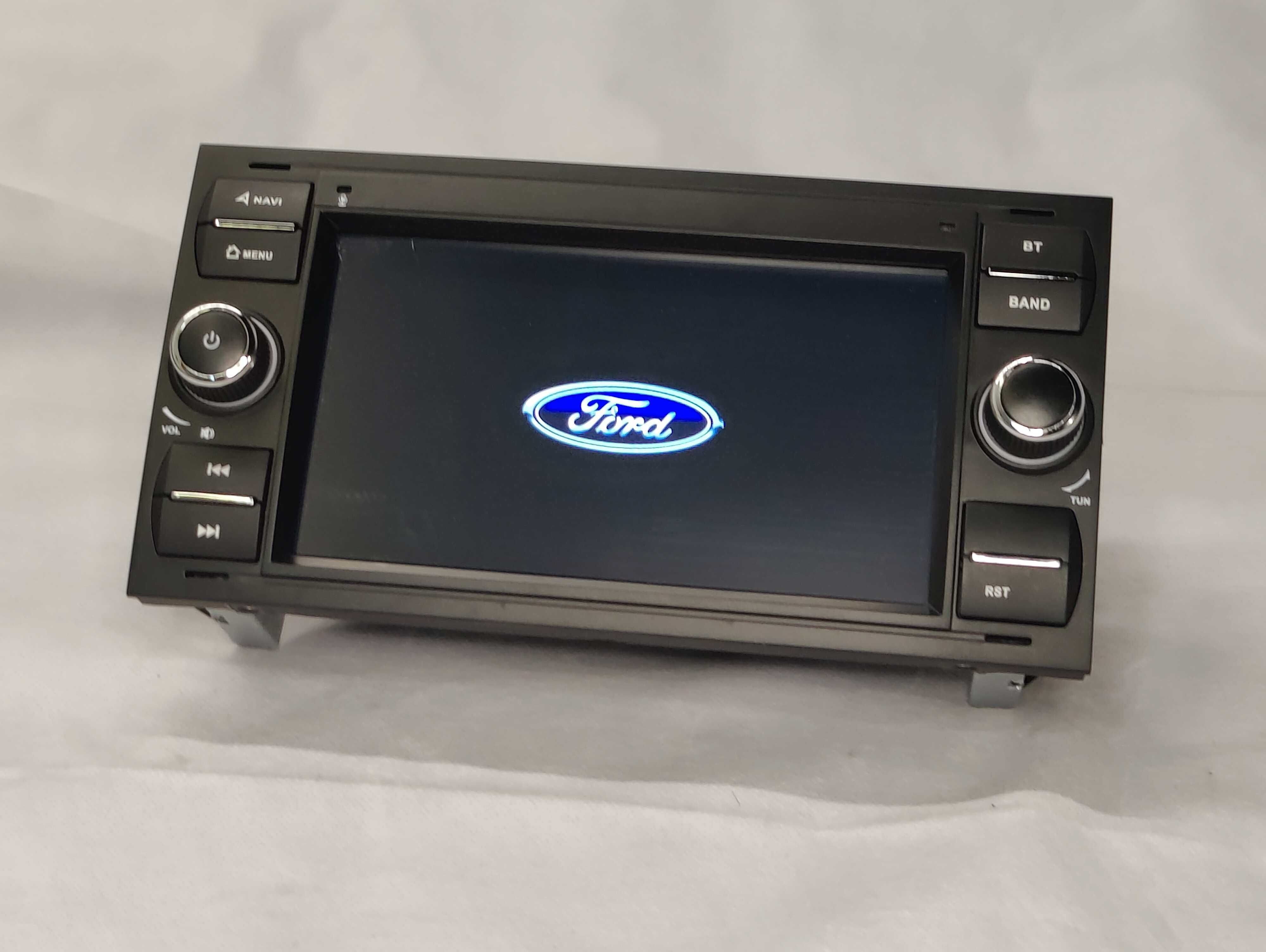 Radio 2 DIN Android 11 Ford Galaxy  C S MAX Mondeo - GPS - Preto