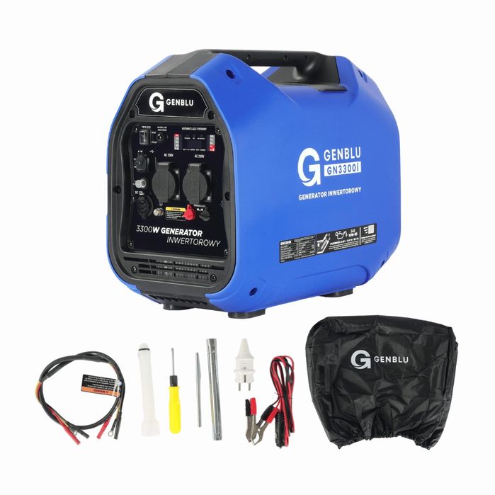 Agregat prądotworczy Generator inwertorowy walizkowy GENBLU GN3300i
