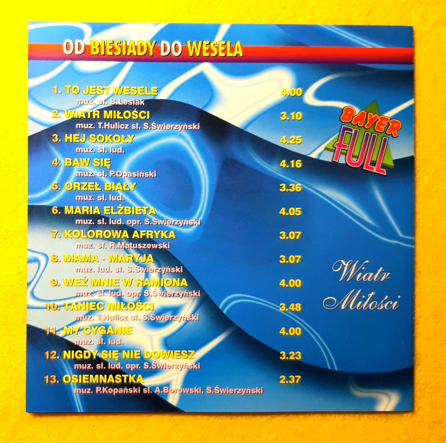 Bayer Full – Od Biesiady Do Wesela - Wiatr Miłości (CD, 1998)
