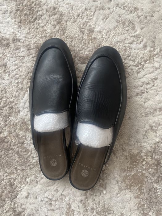 Мюлі/сабо шкіряні