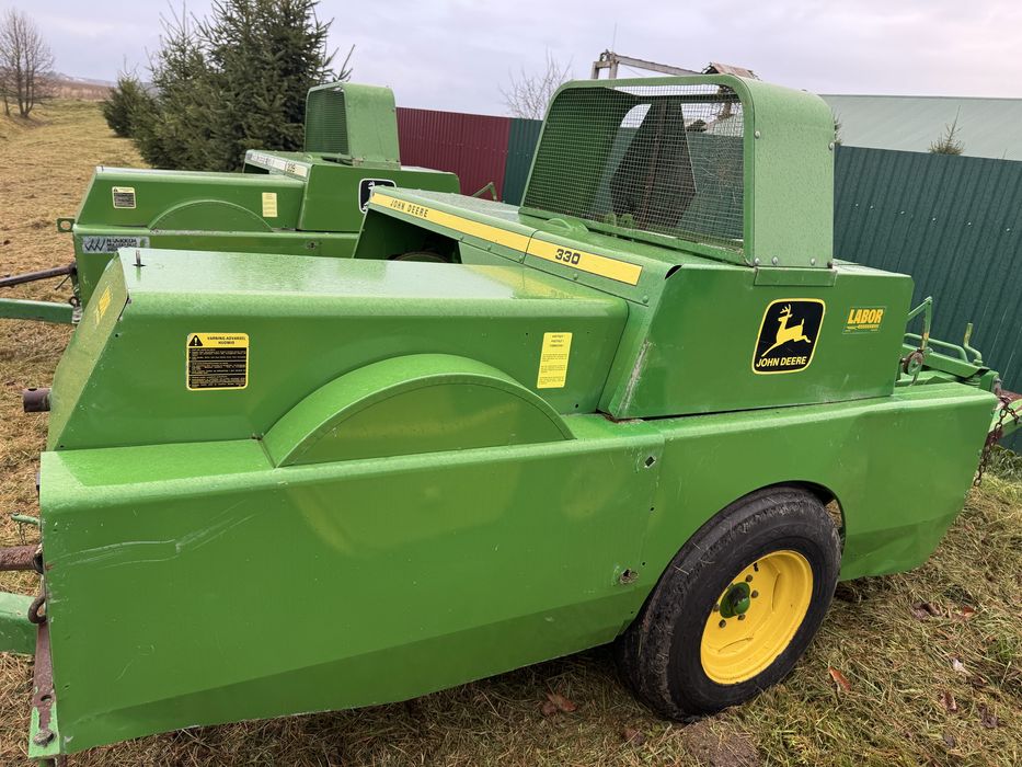 Тюковий Прес Підбирач Пресс подборщик JOHN DEERE 330 (339-336-332)