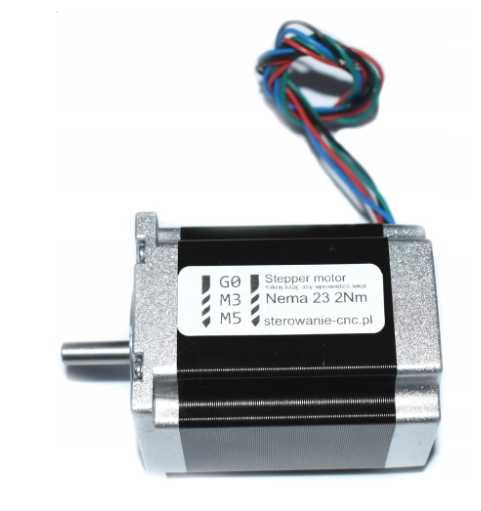 Silnik krokowy Nema 23 2Nm 3A oryginalny (2 sztuki)