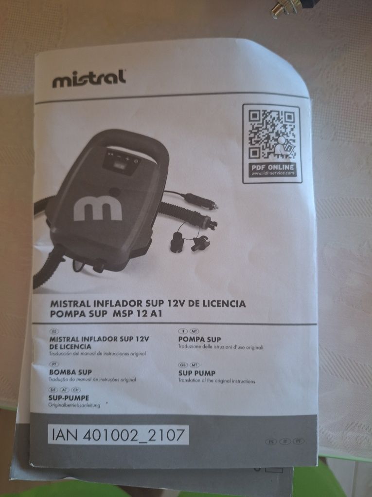 Bomba SUP Mistral