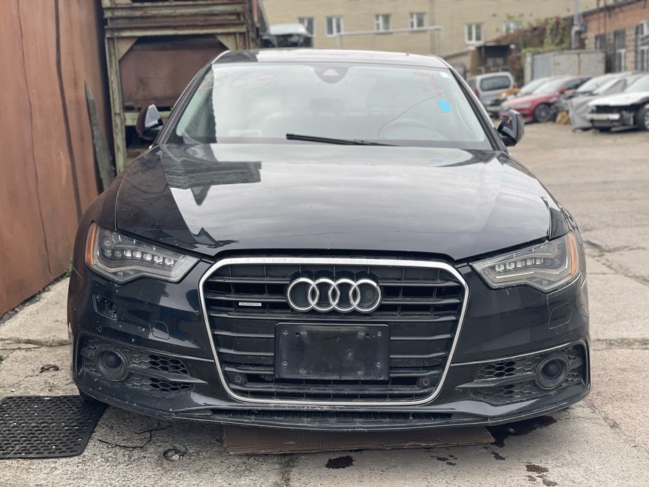 Розборка audi a6 c7  LZ9Y капот бампер крило двері салон ауди а6 с7