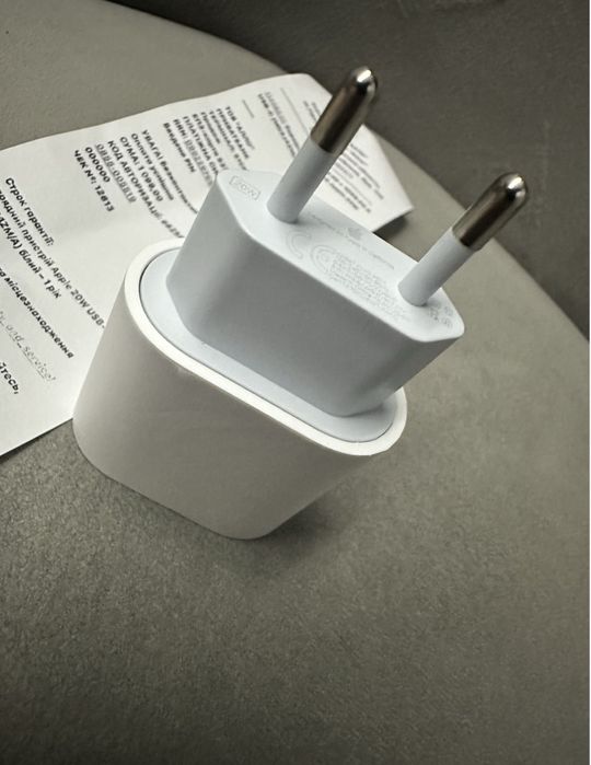 Блочок блок адаптер 20W зарядка на айфон сетевой 20W Apple iphone type