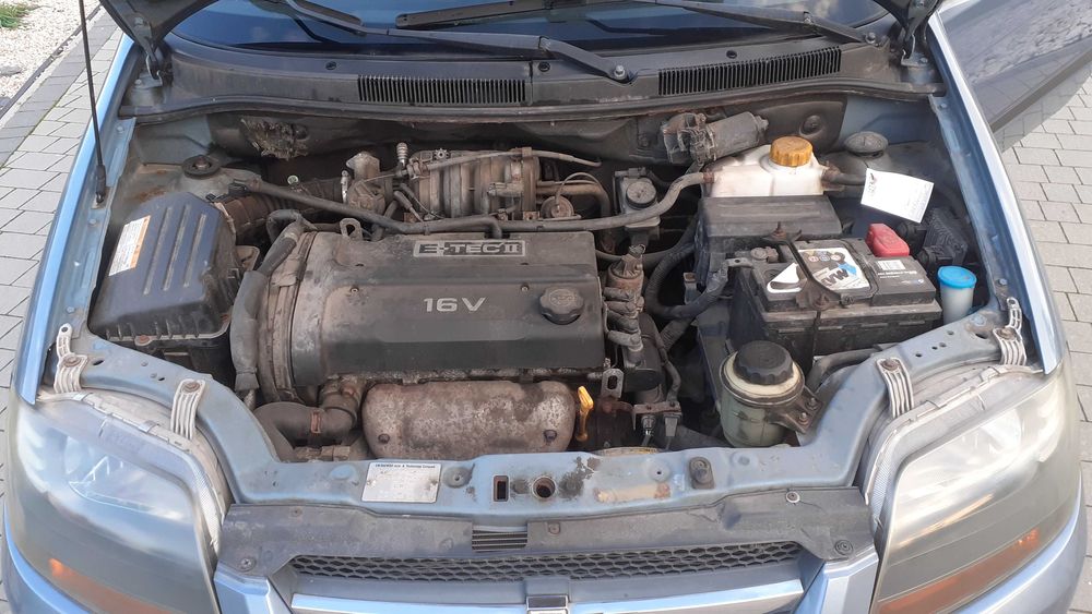 Chevrolet Kalos.Benzyna 1.4 Przebieg 117tyś Klima,nowe opony i hamulce