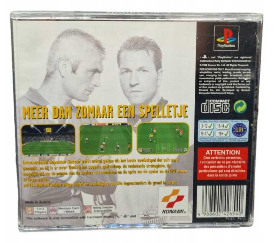 Gra ISS PRO 98 Sony PlayStation (PSX)