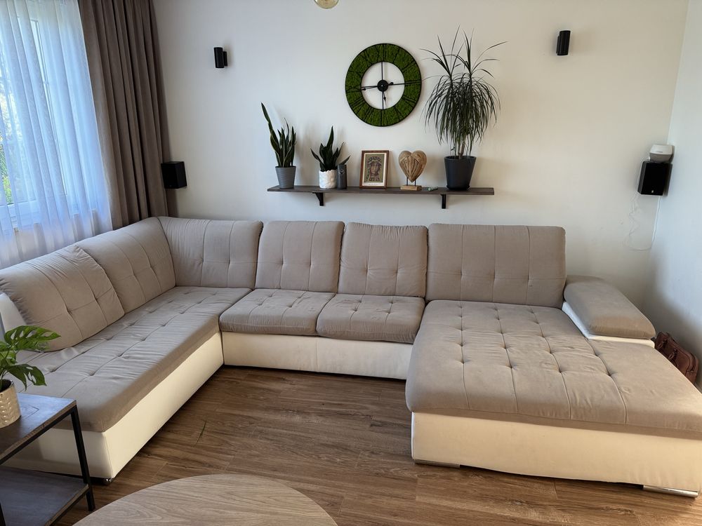 Narożnik z funkcja spania 360cm