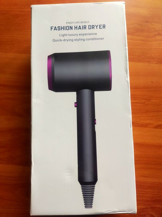 Secador de Cabelo de Íon de Luz Azul de Ar Quente e Frio
Secador de Ca