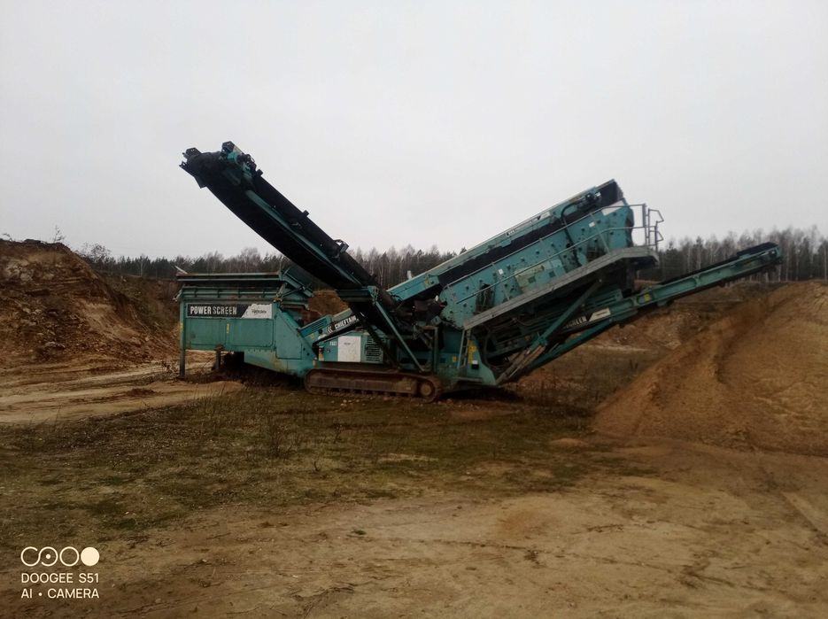 Przesiewacz Powerscreen  Chieftain 1700 , 4 frakcje,  3 pokłady