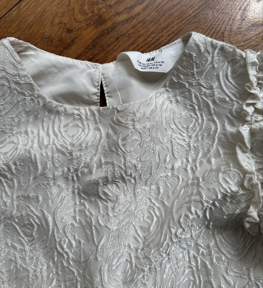 Dziewczęca sukienka H&M, rozm 122